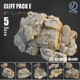 3D Cliff pack E bundle model
